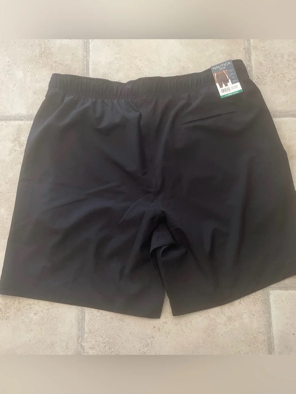 Nautica Men's Black Swim Shorts - X-Large